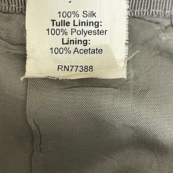 J. Crew Grey Linen Silk Pleated Mini Skirt - Picture 12 of 12